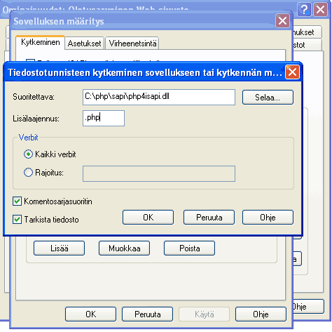 IIS ja PHP