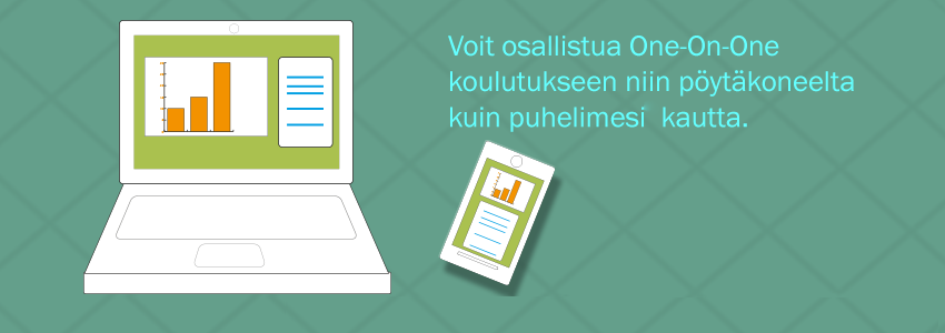 One-on-One verkkokoulutukset